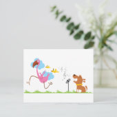 Carte Postale Chanteur de chienchien (Debout devant)