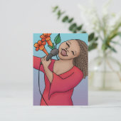 Carte Postale Chanteur de trompette (Debout devant)