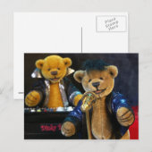 Carte Postale Chanteur Dinky Bears (Devant / Derrière)