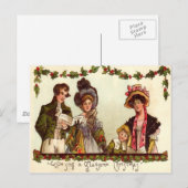 Carte Postale Chanteurs de Noël (Devant / Derrière)