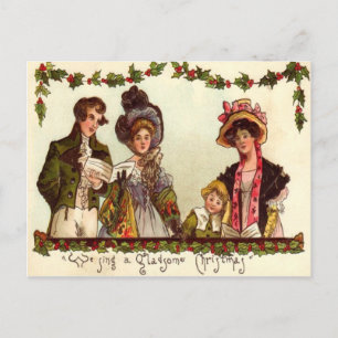 Carte Postale Chanteurs de Noël
