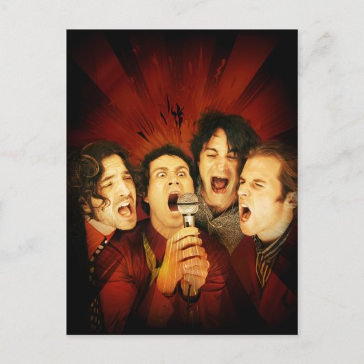 Carte Postale Chantez votre coeur (Devant)