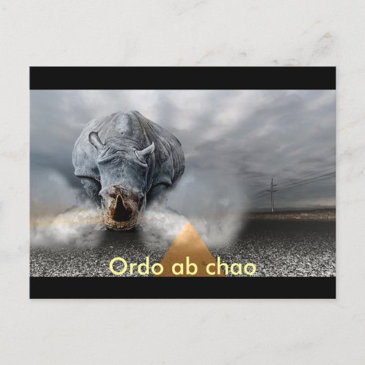 Carte Postale chaos (Devant)