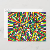 Carte Postale Chaos, dans les primaires (Devant / Derrière)