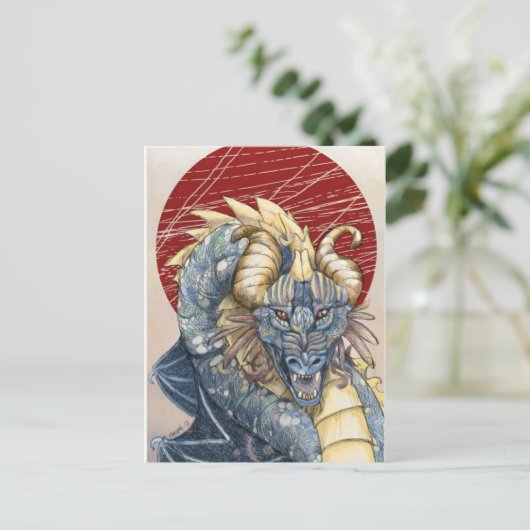 Carte Postale Chaos Dragon (Debout devant)