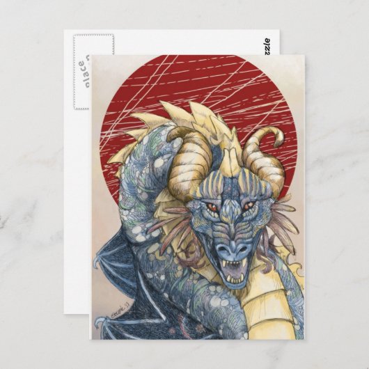 Carte Postale Chaos Dragon (Devant / Derrière)