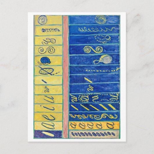 Carte Postale Chaos primitif 13 | Hilma af Klint | (Devant)