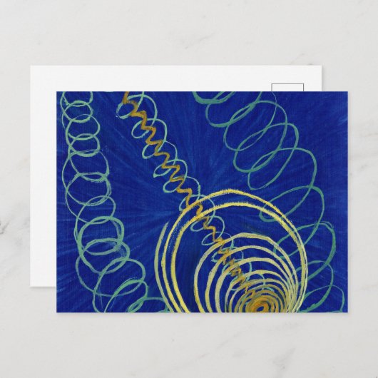 Carte Postale Chaos Primordial par Hilma af Klint (Devant / Derrière)