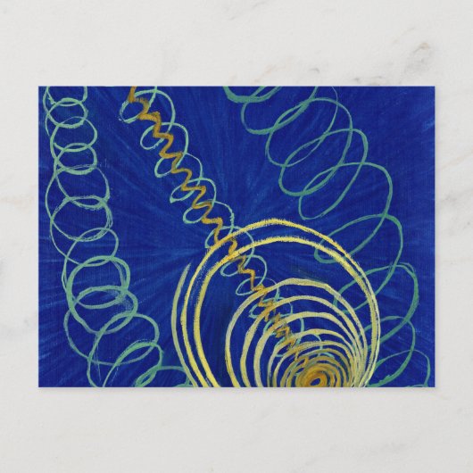 Carte Postale Chaos Primordial par Hilma af Klint (Devant)