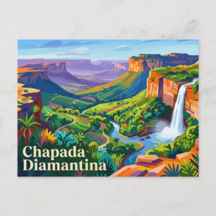Carte Postale Chapada Diamantina Brésil