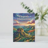 Carte Postale Chapada Diamantina Brésil (Debout devant)