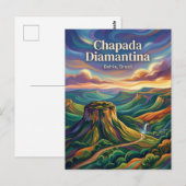 Carte Postale Chapada Diamantina Brésil (Devant / Derrière)
