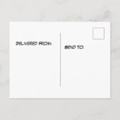 Carte Postale Chapeau d'anniversaire portant un dragon barbu d'a (Dos)