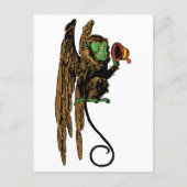 Carte Postale Chapeau de singe volant maléfique de l'assistant V (Devant)