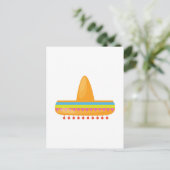 Carte Postale Chapeau Mexicain (Debout devant)