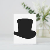 Carte Postale chapeau noir cirque magicien (Debout devant)