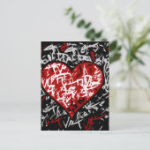 Carte Postale Chapeau rouge (Debout devant)