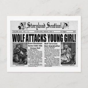 Carte Postale Chapeau rouge