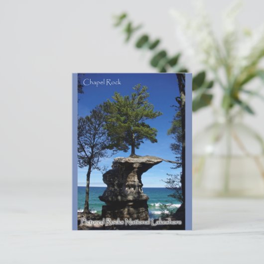 Carte postale Chapel Rock (Debout devant)