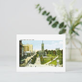 Carte Postale Chapel Street, New Haven, Connecticut (Debout devant)