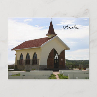 Carte Postale Chapelle Alto Vista à Aruba