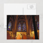 Carte Postale Chapelle basse de La Sainte-Chapelle, Paris, 2 (Devant / Derrière)