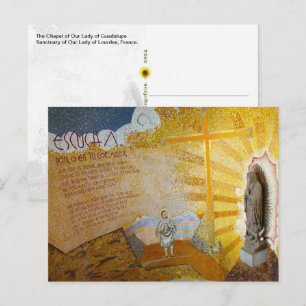 Carte Postale Chapelle de Notre-Dame de Guadalupe, Lourdes, Fran