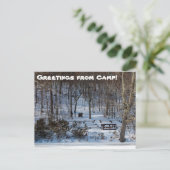 Carte Postale Chapelle d'hiver (Debout devant)