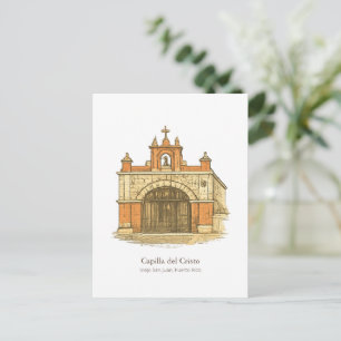 Carte Postale Chapelle du Christ – Vieux San Juan