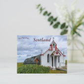 Carte Postale Chapelle italienne Orkney Islands Ecosse (Debout devant)