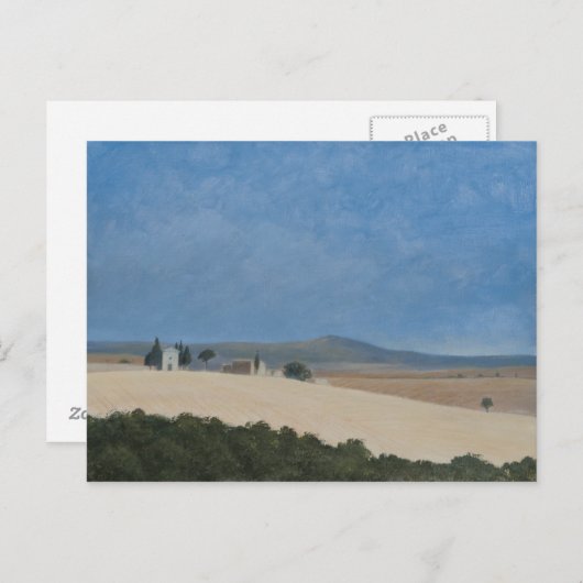 Carte Postale Chapelle près de Pienza 2012 (Devant / Derrière)