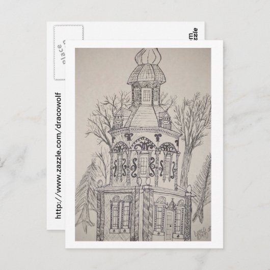 Carte Postale Chapelle russe (Devant / Derrière)