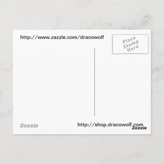 Carte Postale Chapelle russe (Dos)