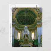 Carte Postale Chapelle sacrement Réservée, Saint Pierre, Rome (Devant / Derrière)