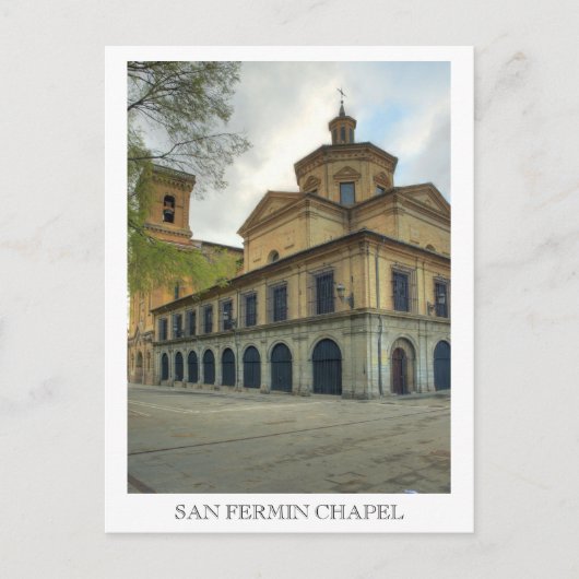 Carte Postale Chapelle San Fermín (Devant)