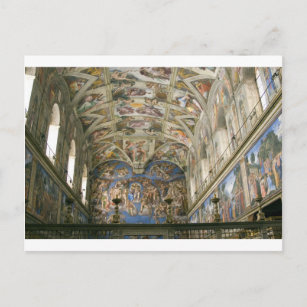 Carte Postale Chapelle Sixtine du Vatican