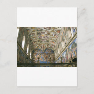 Carte Postale Chapelle Sixtine du Vatican