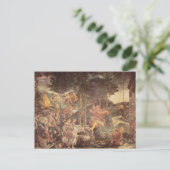 Carte Postale Chapelle Sixtine - La jeunesse de Moïse (Debout devant)