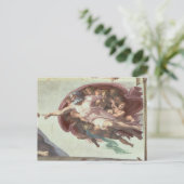 Carte Postale Chapelle Sixtine Plafond (Debout devant)