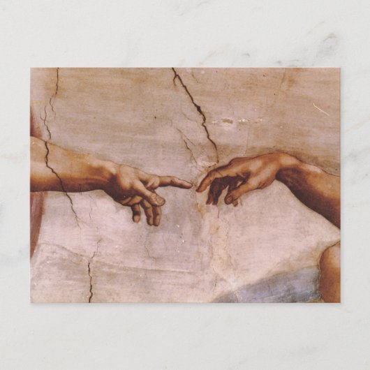 Carte Postale Chapelle Sixtine Plafond (Devant)