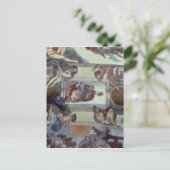 Carte Postale Chapelle Sixtine Plafond 2 (Debout devant)