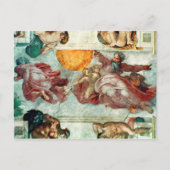 Carte Postale Chapelle Sixtine Plafond 3 (Devant)