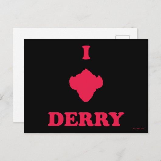 Carte Postale Chapitre 2 | I Love Derry (Devant / Derrière)