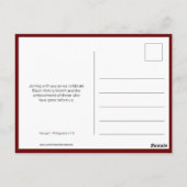 Carte Postale Chaque Citation de BHM HARRIET TUBMAN (Dos)