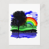 Carte Postale Chaque jour est Jour des terres (Devant)