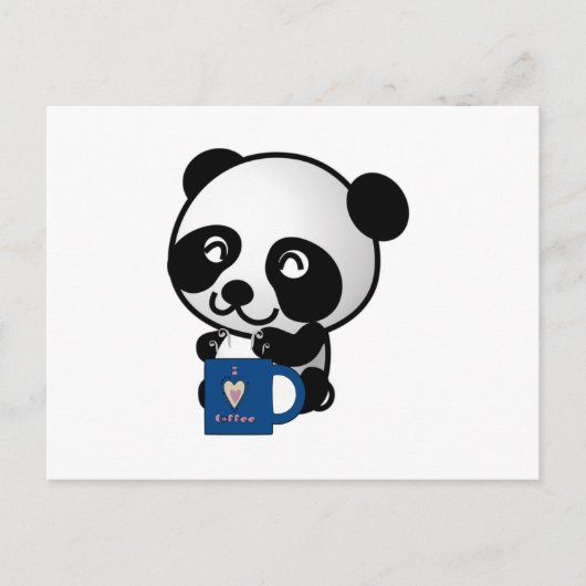 Carte Postale Chaque jour est une journée du café (Devant)