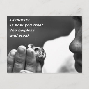 Carte Postale Character