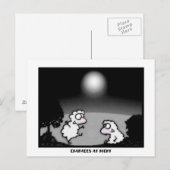 Carte Postale Charades la nuit (Devant / Derrière)
