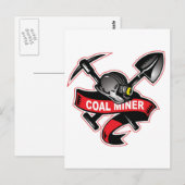 Carte Postale CHARBON MINER tatouage.jpg (Devant / Derrière)