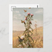 Carte Postale Chardon | Fidelia Bridges (Devant / Derrière)